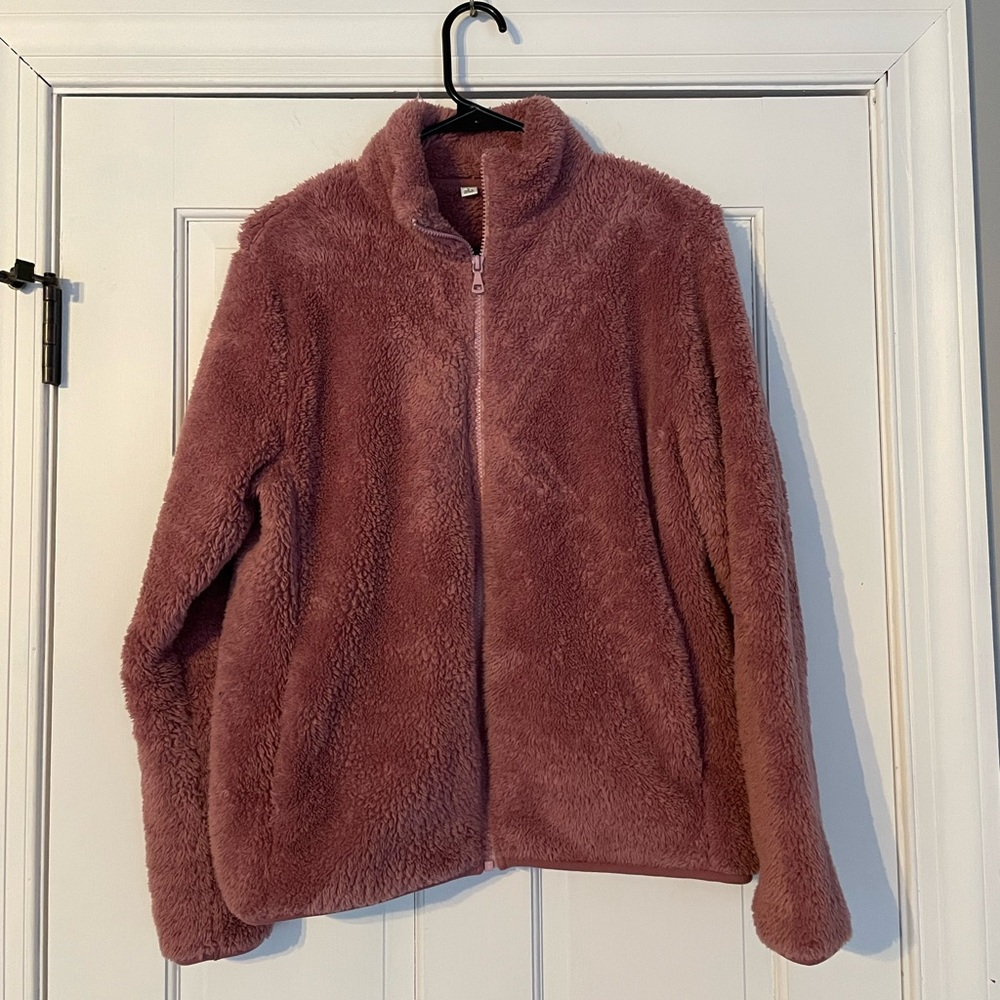 Pink Uni Qlo Jacket